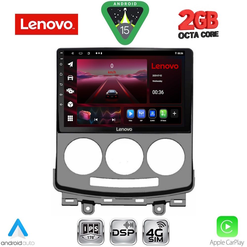 LENOVO LVF 5370_CPA (9inc) MULTIMEDIA TABLET for MAZDA 5 mod. 2004-2010