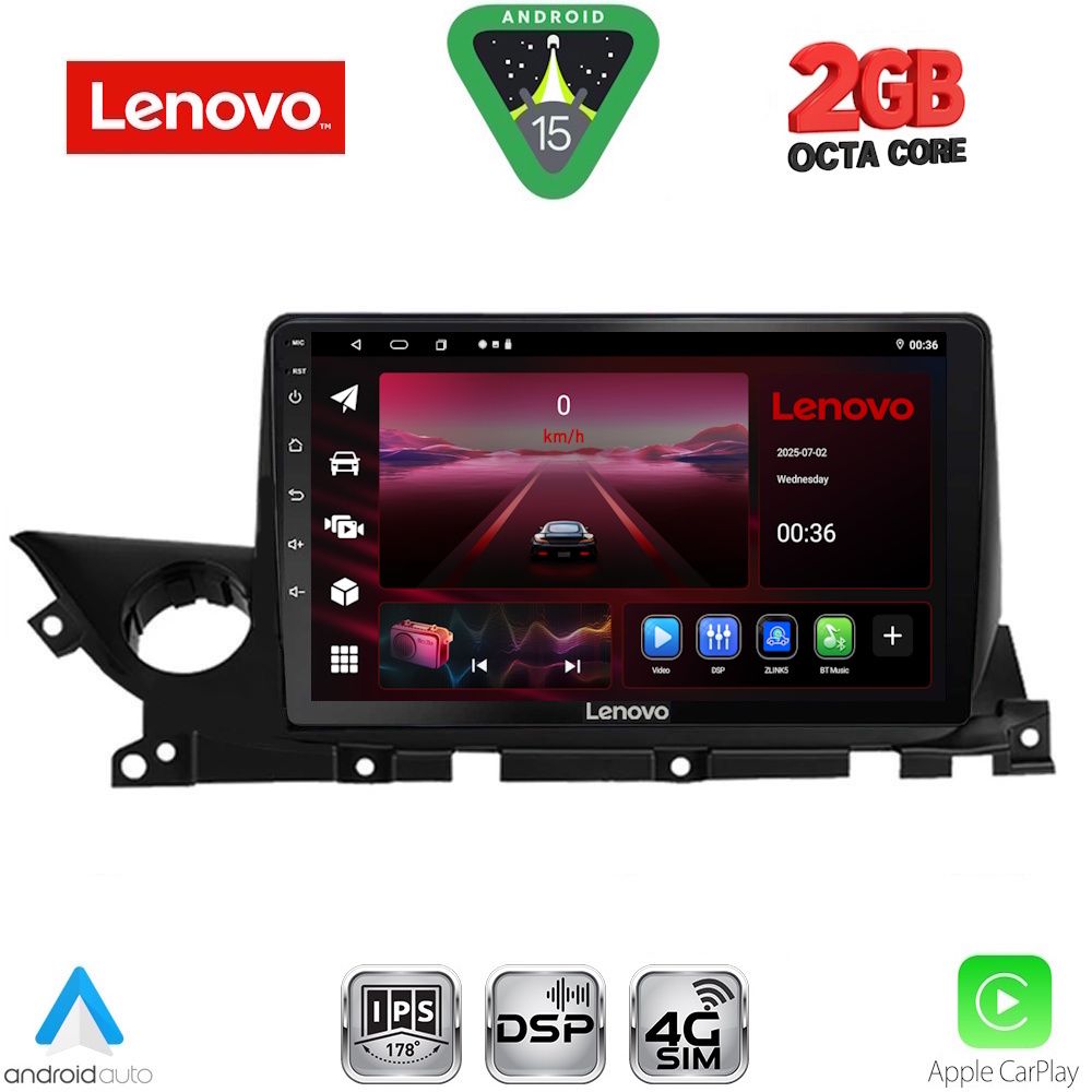 LENOVO LVF 5379B_CPA (9inc) MULTIMEDIA TABLET for MAZDA 6 mod. 2021-2026