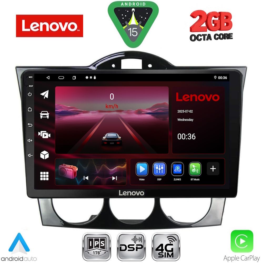 LENOVO LVF 5394_CPA (9inc) MULTIMEDIA TABLET for MAZDA RX8 mod. 2001-2008
