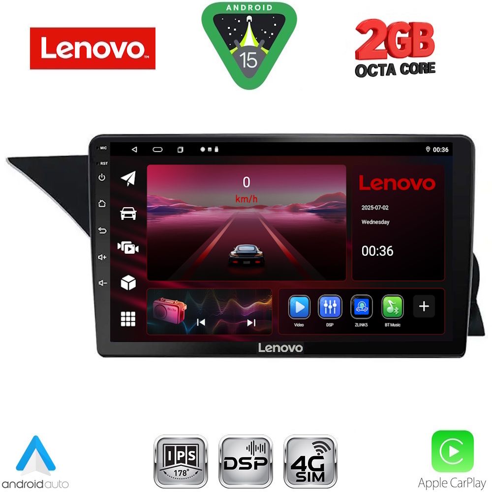 LENOVO LVF 5411_CPA (NTG 4.0) (9inc) MULTIMEDIA TABLET for MERCEDES GLK (X204) mod. 2008-2012