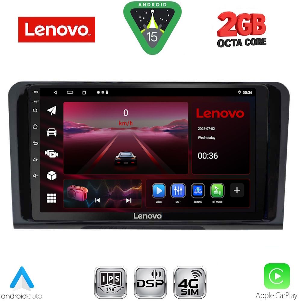 LENOVO LVF 5414_CPA (9inc) MULTIMEDIA TABLET for MERCEDES ML (W164) – GL (X164) mod. 2005-2011