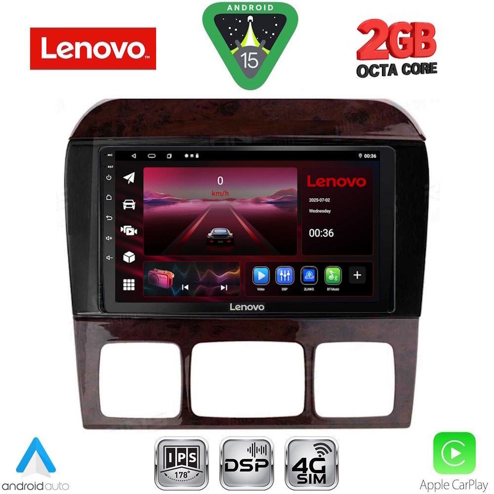 LENOVO LVF 5426_CPA (9inc) MULTIMEDIA TABLET for MERCEDES S (W220) mod. 1998-2005