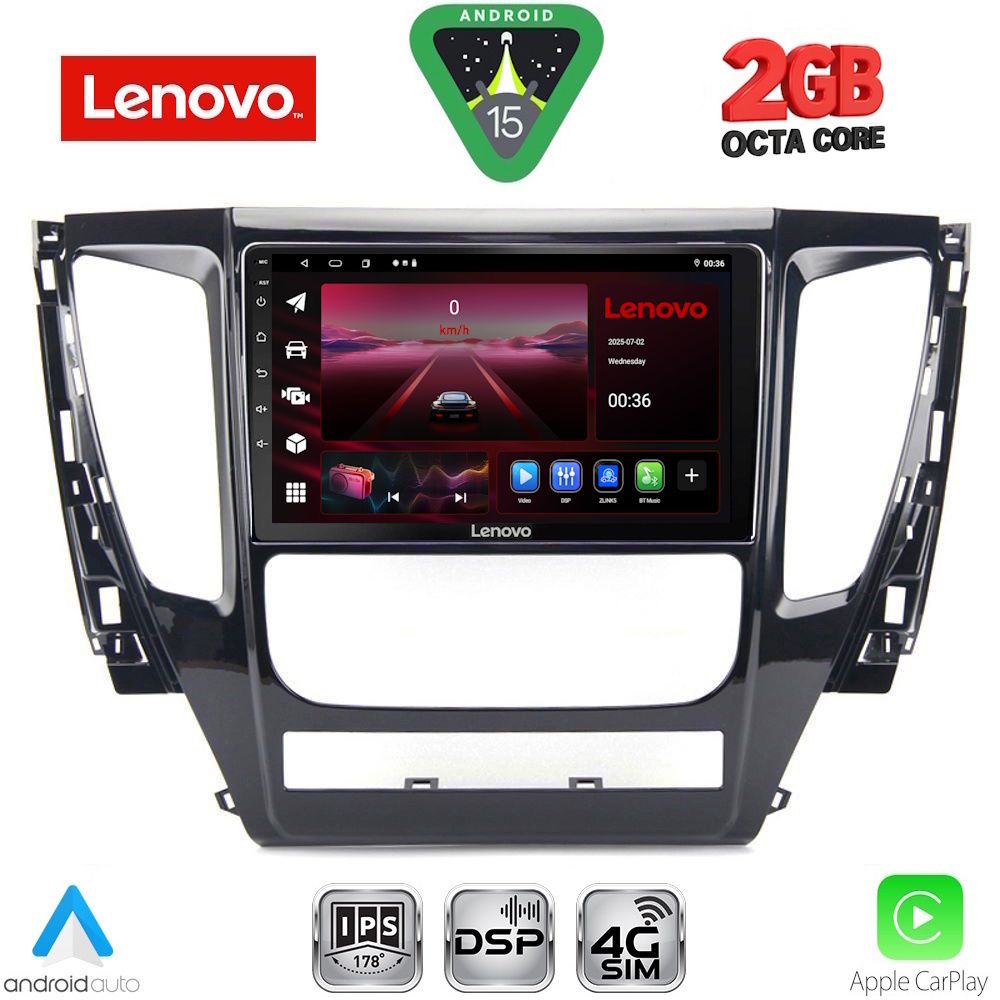 LENOVO LVF 5447A_CPA (9inc) MULTIMEDIA TABLET for MITSUBISHI PAJERO mod. 2013-2020