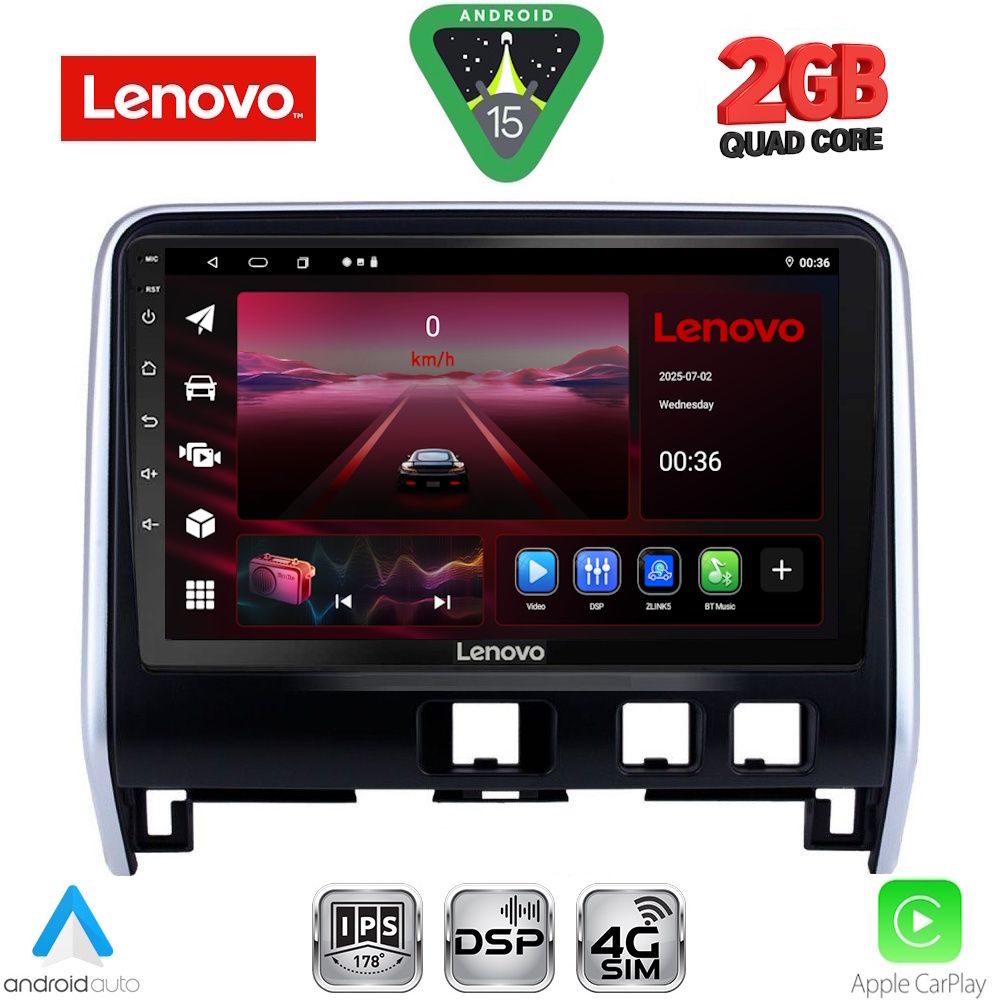 LENOVO LVF 5471_CPA (10inc) MULTIMEDIA TABLET for NISSAN SERENA mod. 2016-2022