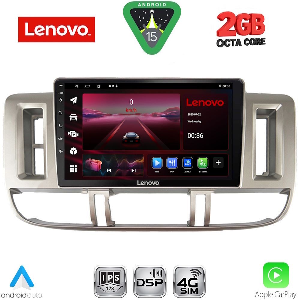 LENOVO LVF 5474_CPA (9inc) MULTIMEDIA TABLET for NISSAN XTRAIL mod. 2000-2004