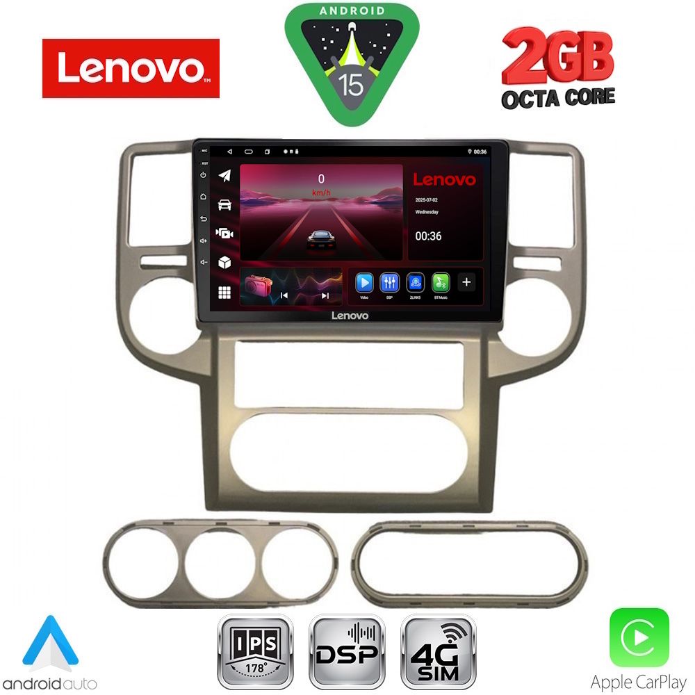 LENOVO LVF 5475_CPA (10inc) MULTIMEDIA TABLET for NISSAN XTRAIL mod. 2004-2007