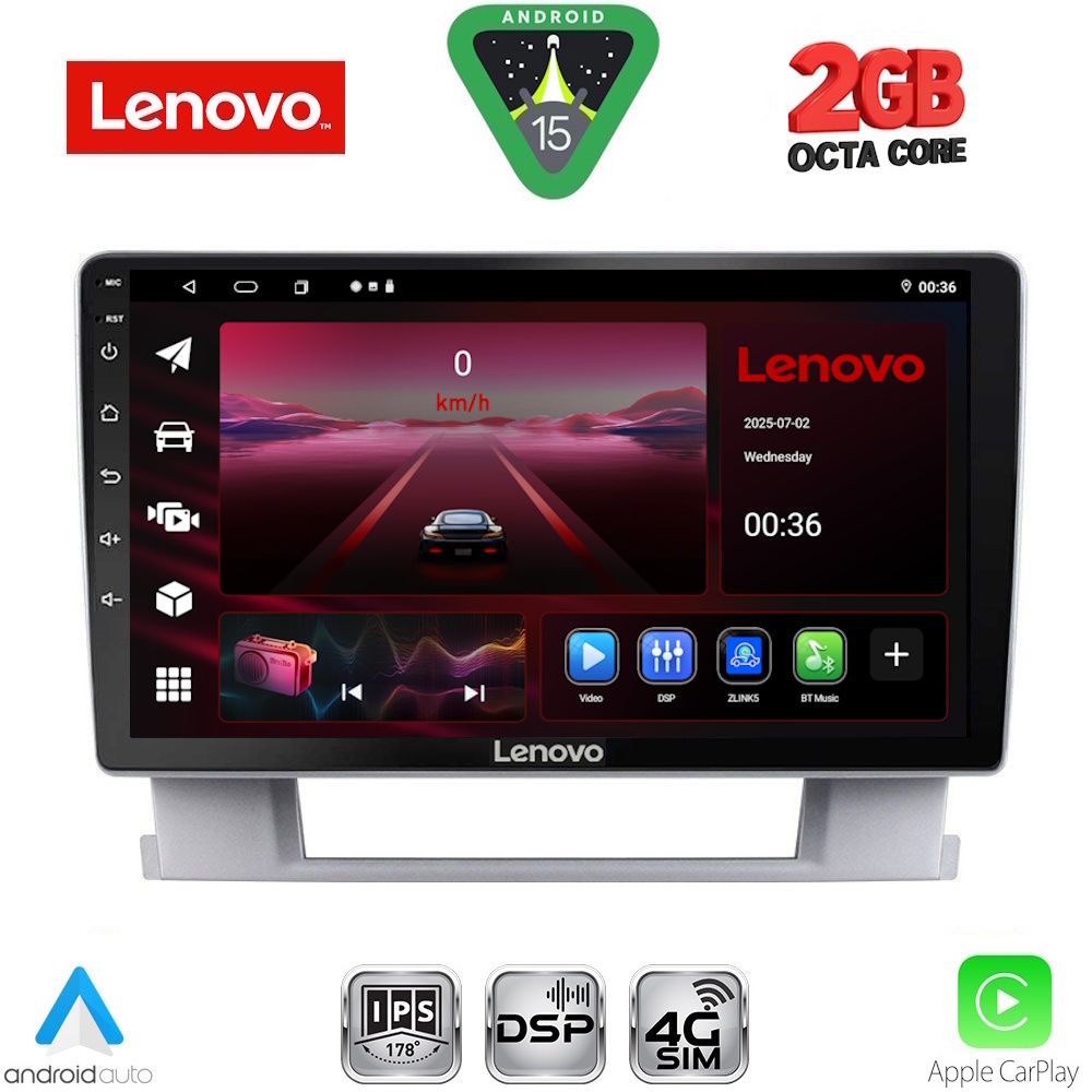 LENOVO LVF 5482_CPA (9inc) MULTIMEDIA TABLET for OPEL ASTRA J mod.2010-2016