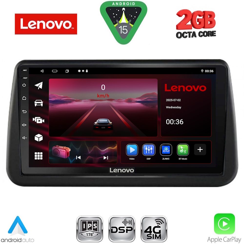 LENOVO LVF 5494_CPA (9inc) MULTIMEDIA TABLET for OPEL MERIVA mod. 2010-2017