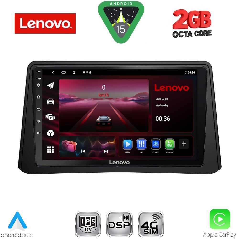 LENOVO LVF 5496_CPA (9inc) MULTIMEDIA TABLET for OPEL MOKKA mod. 2012-2015