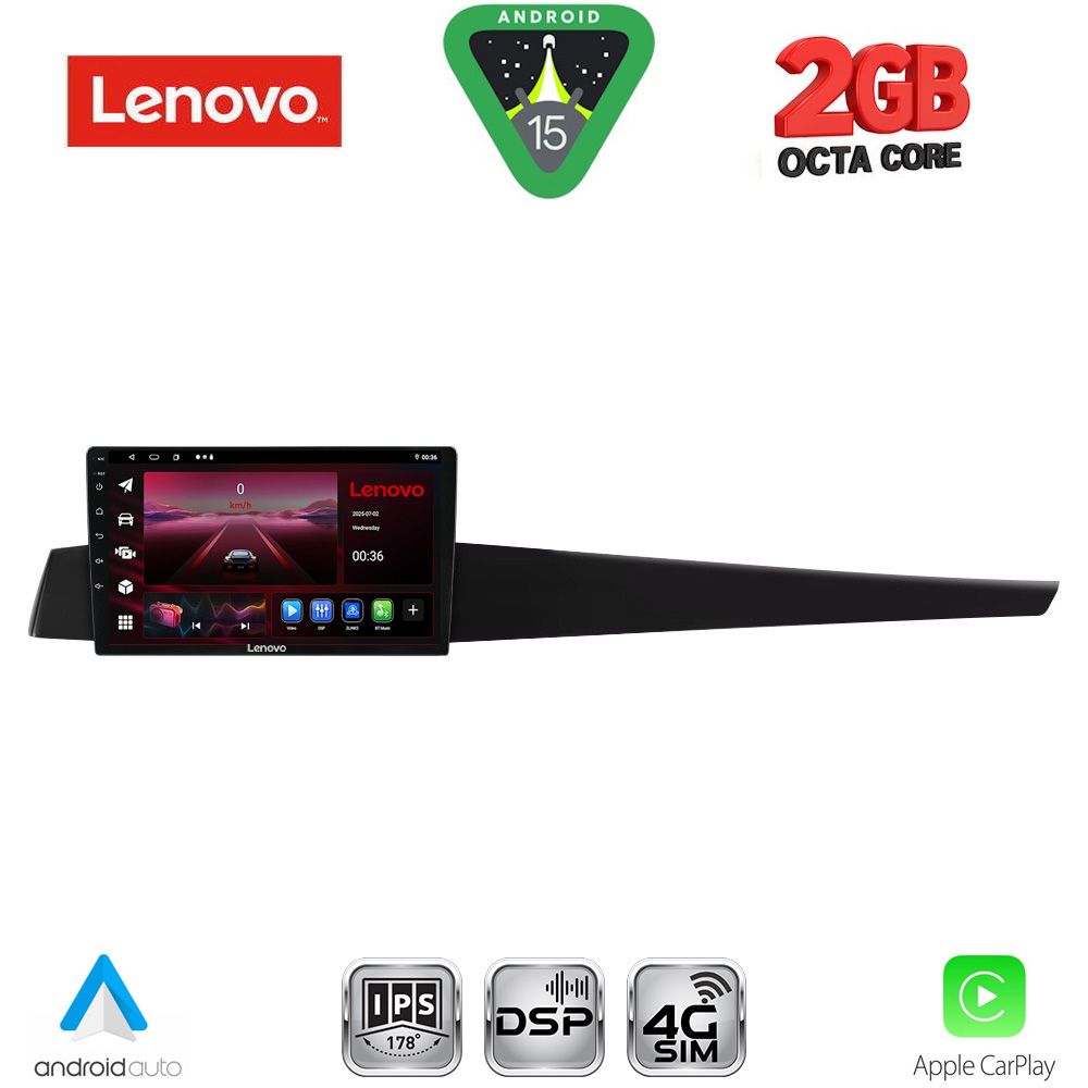 LENOVO LVF 5552_CPA (10inc) MULTIMEDIA TABLET for RENAULT LAGUNA mod. 2007-2015