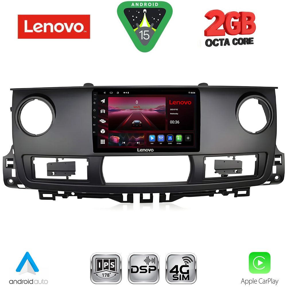 LENOVO LVF 5554_CPA (9inc) MULTIMEDIA TABLET for RENAULT MASTER mod. 2003-2010