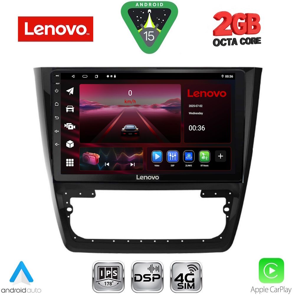 LENOVO LVF 5610_CPA (10inc) MULTIMEDIA TABLET for SKODA YETI mod. 2014-2018