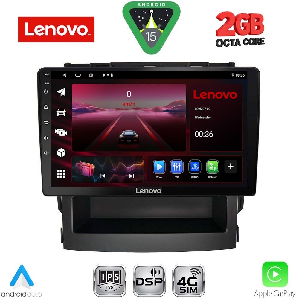 LENOVO LVF 5664_CPA (9inc) MULTIMEDIA TABLET for SUBARU FORESTER - IMPREZA mod. 2019-2024