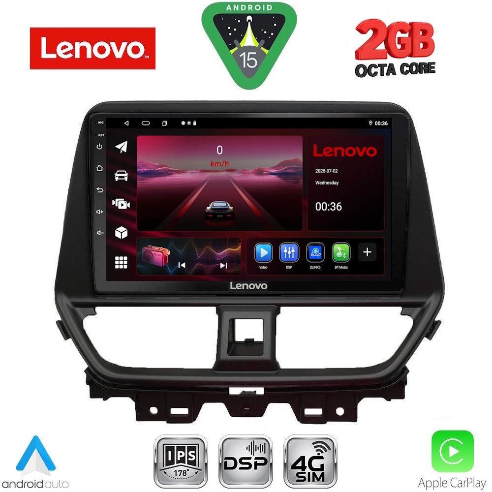 LENOVO LVF 5673_CPA (9inc) MULTIMEDIA TABLET for SUZUKI BALENO mod. 2022-2026