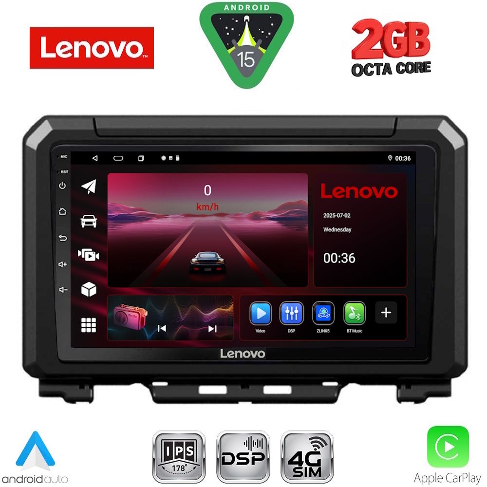 LENOVO LVF 5679_CPA (9inc) MULTIMEDIA TABLET for SUZUKI JIMNY mod. 2017-2026