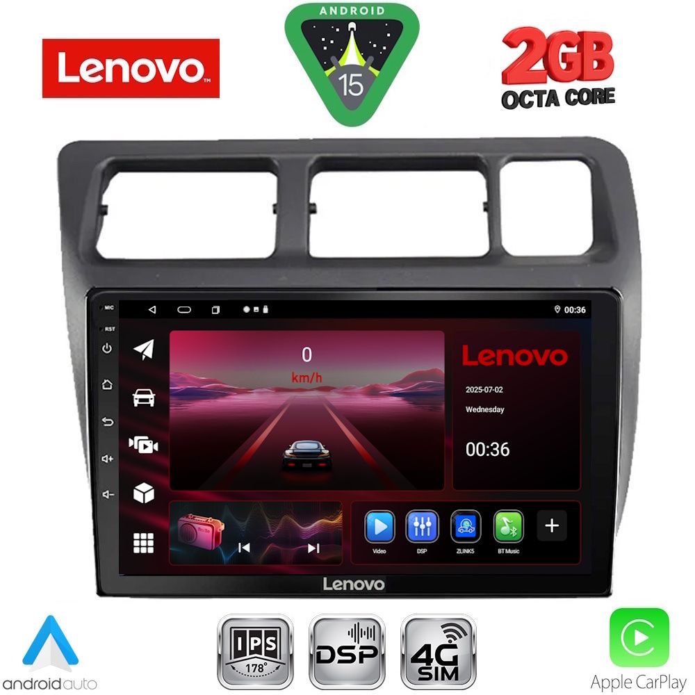 LENOVO LVF 5710_CPA (9inc) MULTIMEDIA TABLET for TOYOTA COROLLA mod. 1992-1997
