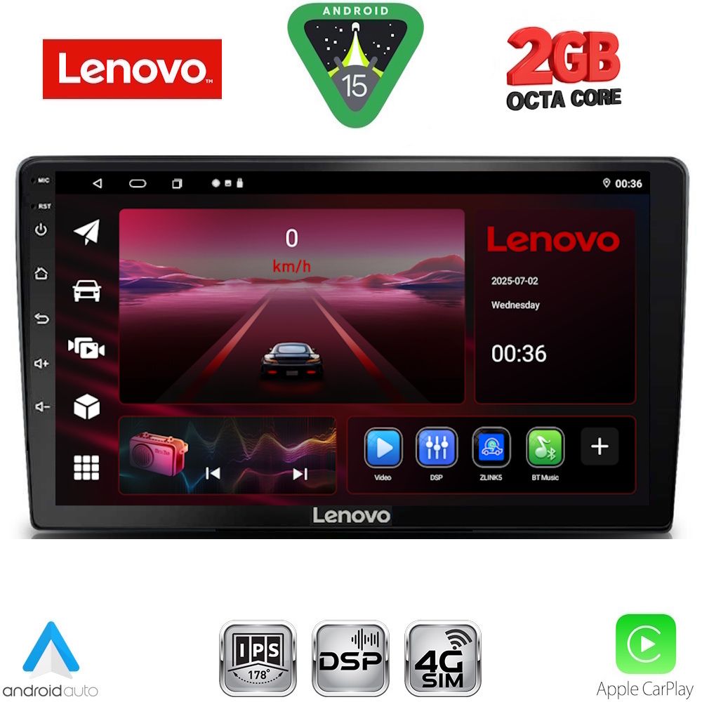LENOVO LVF 5722_CPA (9inc) MULTIMEDIA TABLET for TOYOTA LANDCRUISER mod. 1998-2003