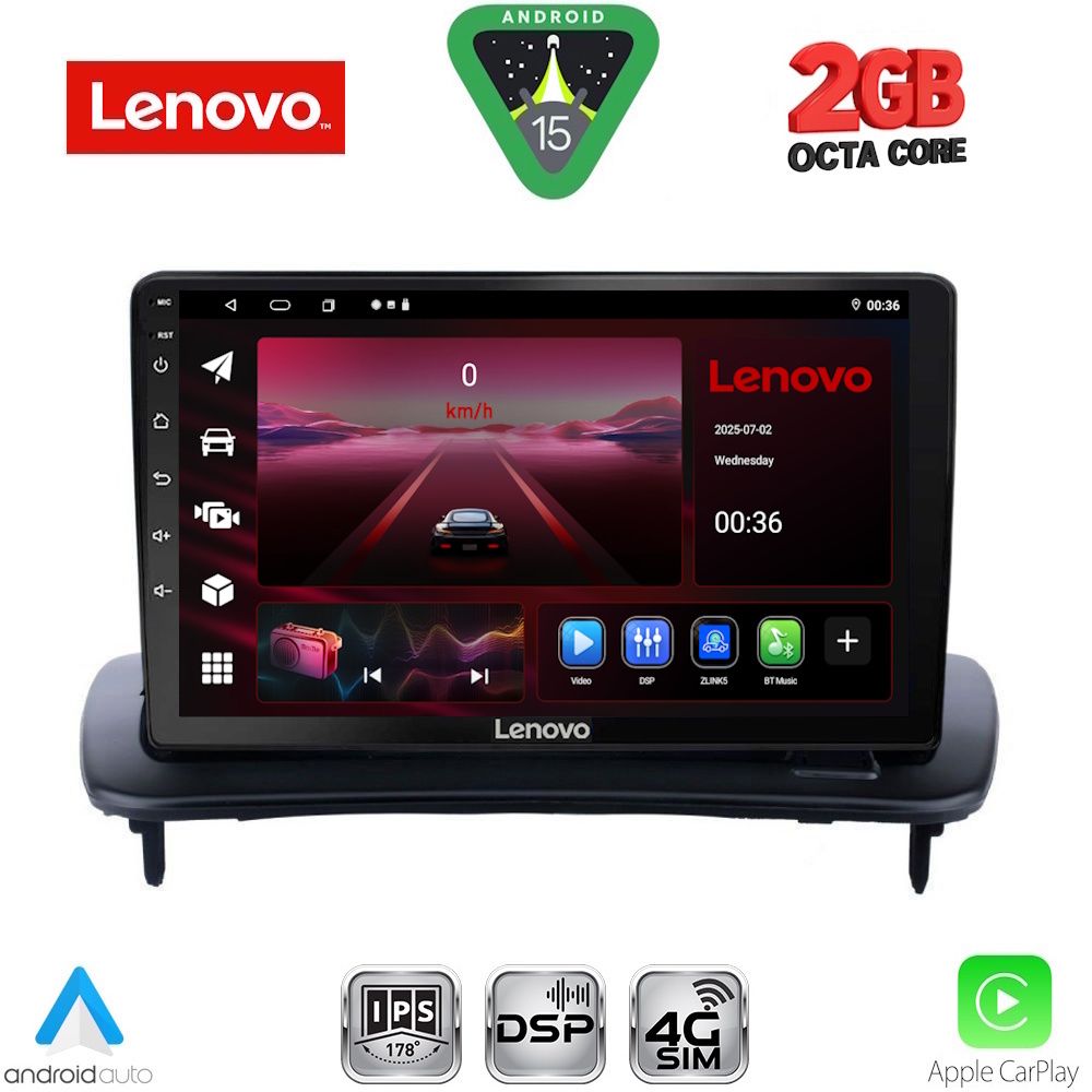 LENOVO LVF 5783_CPA (9inc) MULTIMEDIA TABLET for VOLVO C30 - S40 mod. 2005-2013