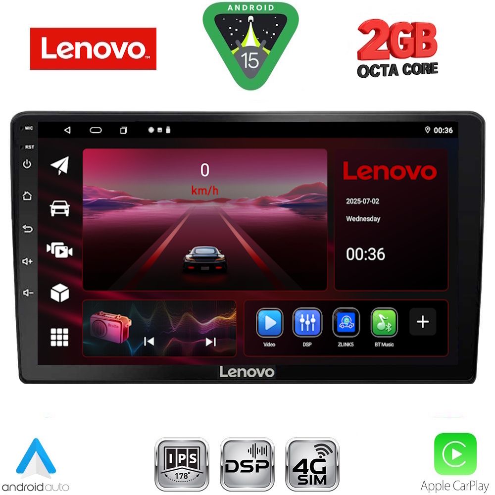 LENOVO LVF 5910_CPA (10.1" SLIM) (4G SIM) MULTIMEDIA TABLET