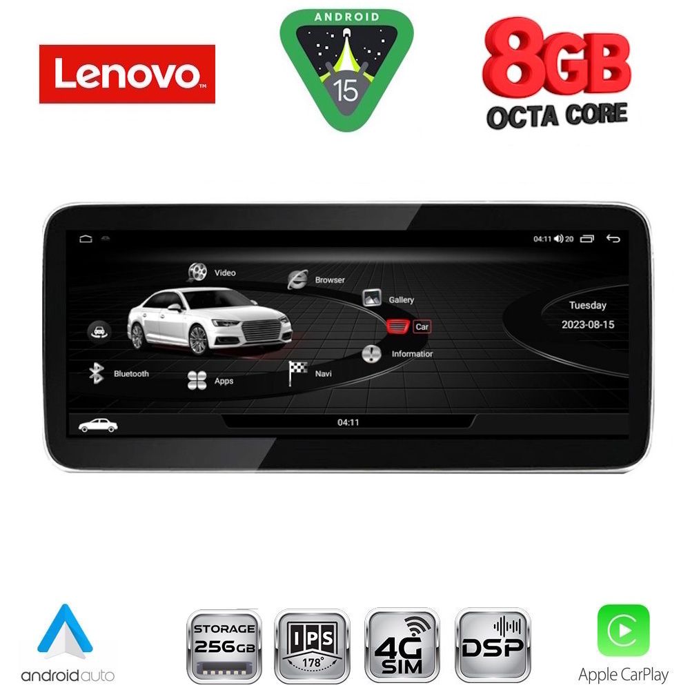 LENOVO LVK 18928_CPA (10.33inc) (ORIG. NAVI) MULTIMEDIA SYSTEM for AUDI Q5 mod. 2009-2016