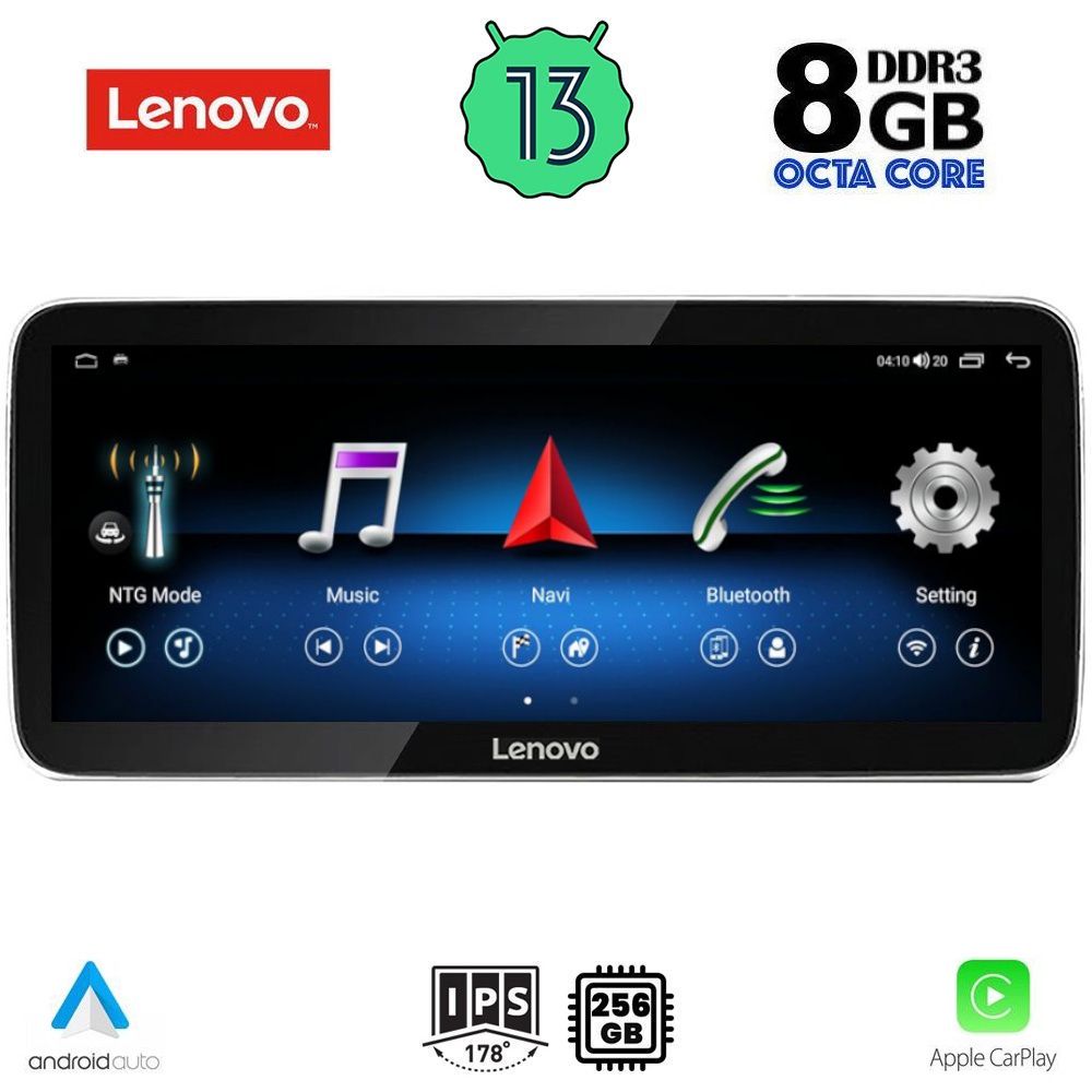 LENOVO LVK 29993A_CPA RHD (12.3inc) (NTG 4.0) MULTIMEDIA SYSTEM for MERCEDES E (C207) mod. 2009-2011
