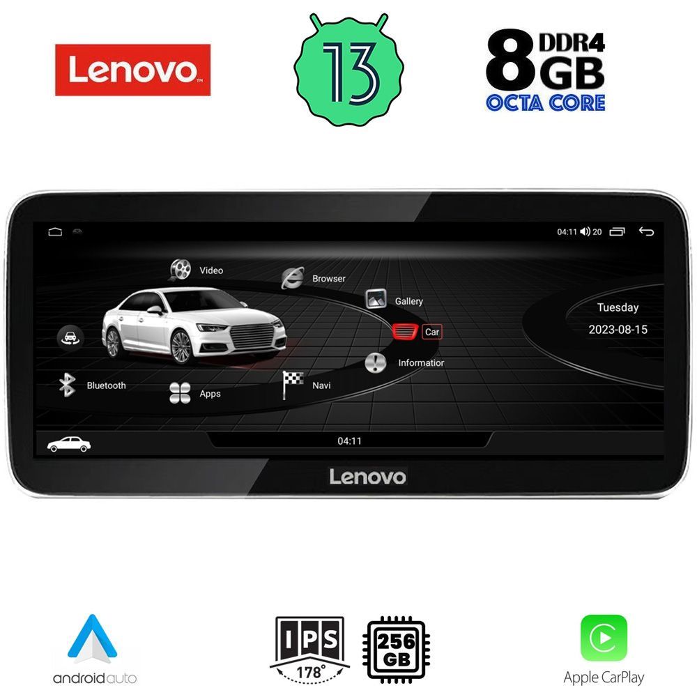 LENOVO LVK 29929_CPA RHD (12.3inc) MULTIMEDIA SYSTEM for AUDI Q5 mod. 2009-2016