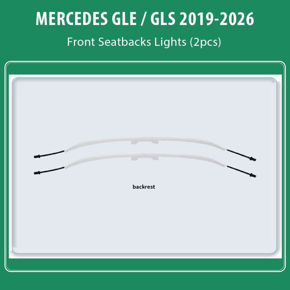 DIQ AMBIENT MERCEDES GLE FRONT SEATBACK (Digital iQ Ambient Light for MERCEDES GLE mod. 2019-2026