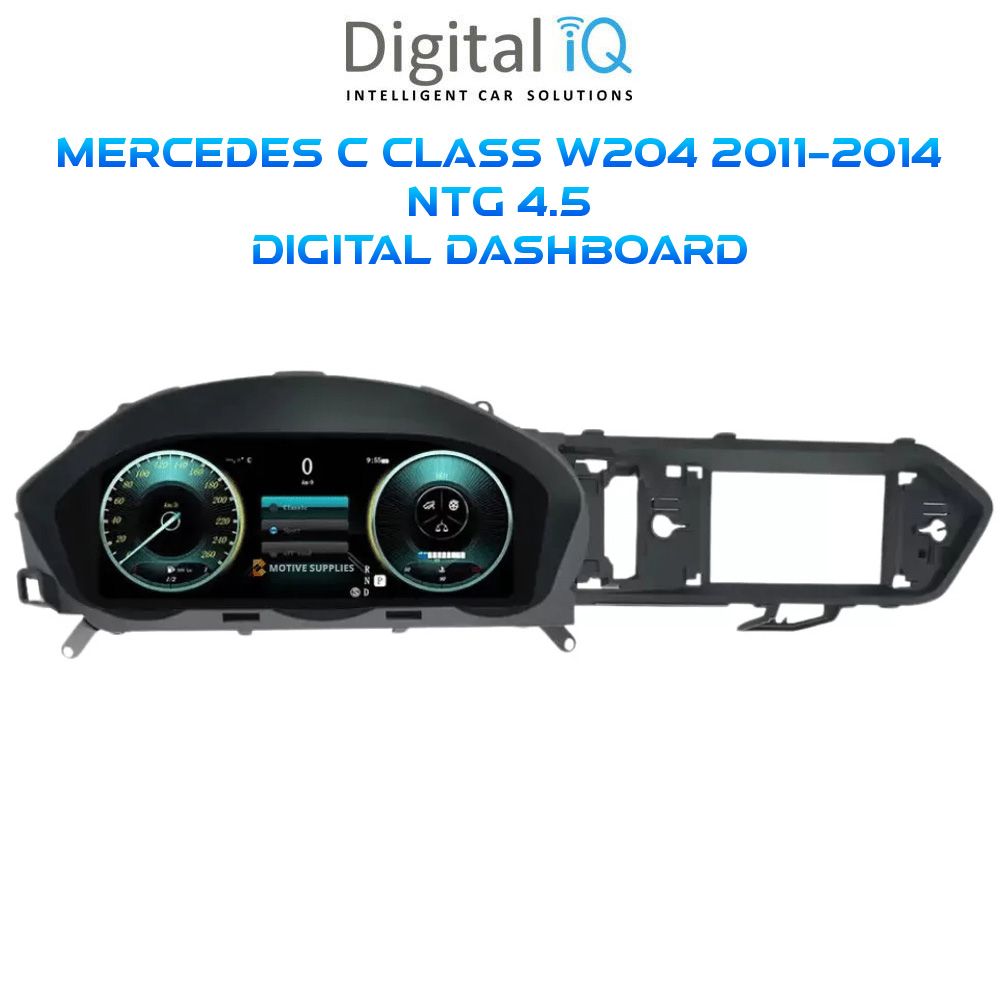 DIGITAL IQ DDD 985_DC (12.3in) DIGITAL INSTRUMENT CLUSTER for MERCEDES C CLASS (W204) mod. 2011-2014 with NTG 4.5