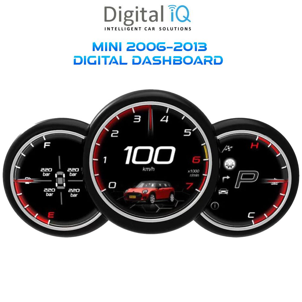 DIGITAL IQ DDD 964_DC DIGITAL INSTRUMENT CLUSTER for MINI Cooper R56 R57 mod. 2006-2013)