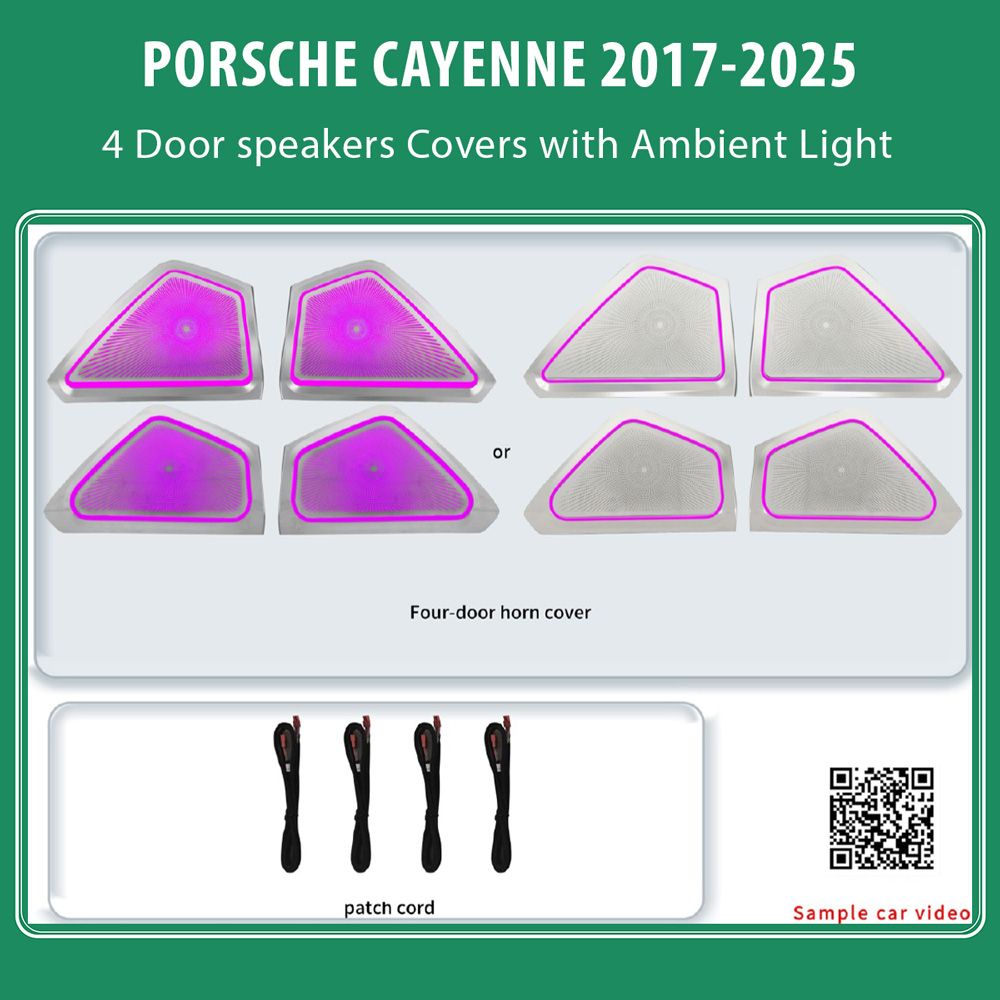 DIQ AMBIENT PORSCHE BSJPJ11 (Digital iQ Ambient Light for Porsche Cayenne mod. 2017-2025