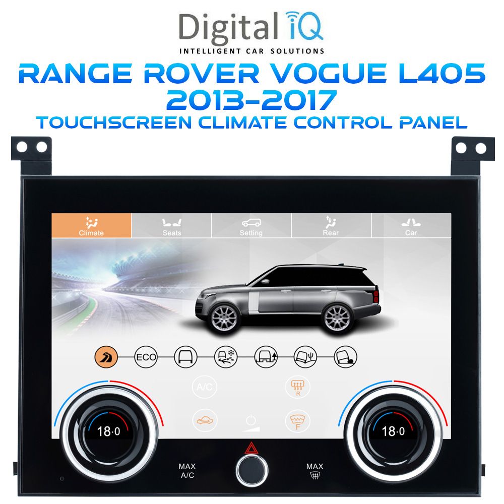 DIGITAL IQ FZ 2011_CL (TOUCHSCREEN CLIMATE CONTROL PANEL 10" for RANGE ROVER VOGUE L405 mod. 2013-2017)