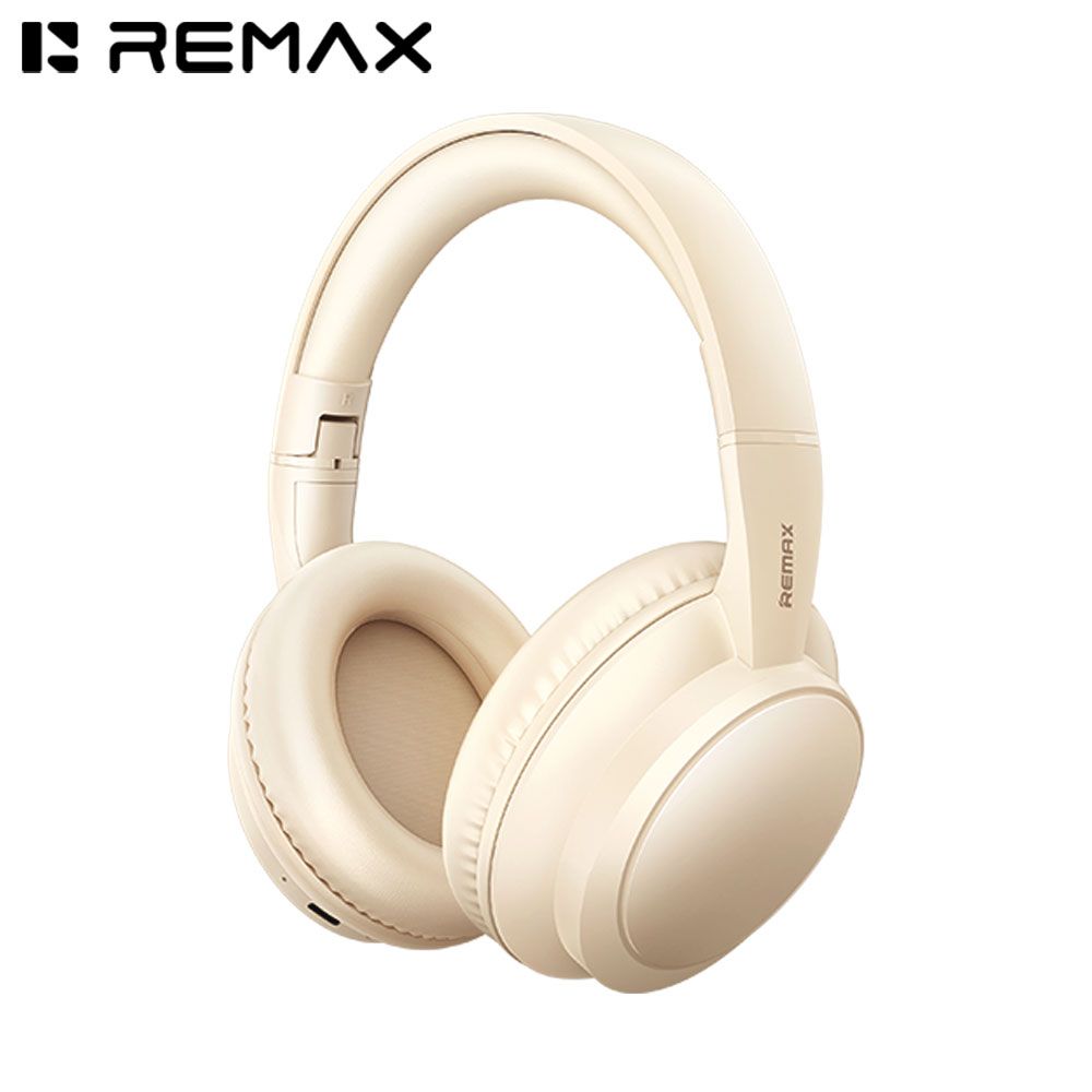 REMAX RB-100HB (BEIGE) WIRELESS HEADPHONES