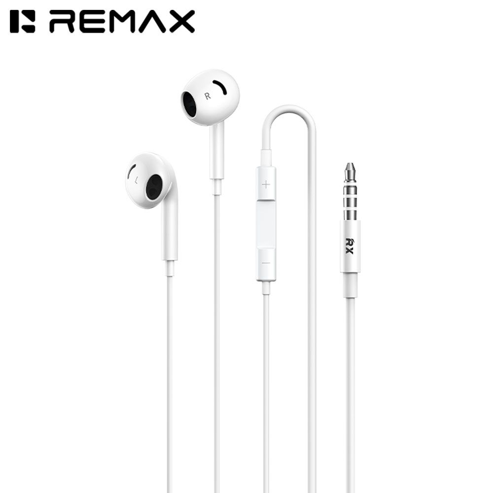 REMAX RM-06 (WHITE) IN EAR HEADPHONE (3.5mm)