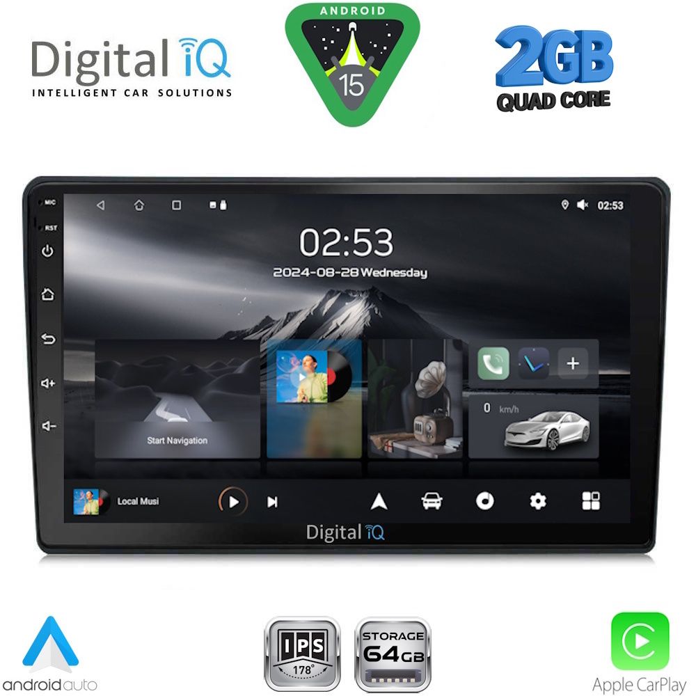 DIGITAL IQ RSD 1004_CPA (9inc) MULTIMEDIA TABLET for AUDI A4 mod. 2002-2008