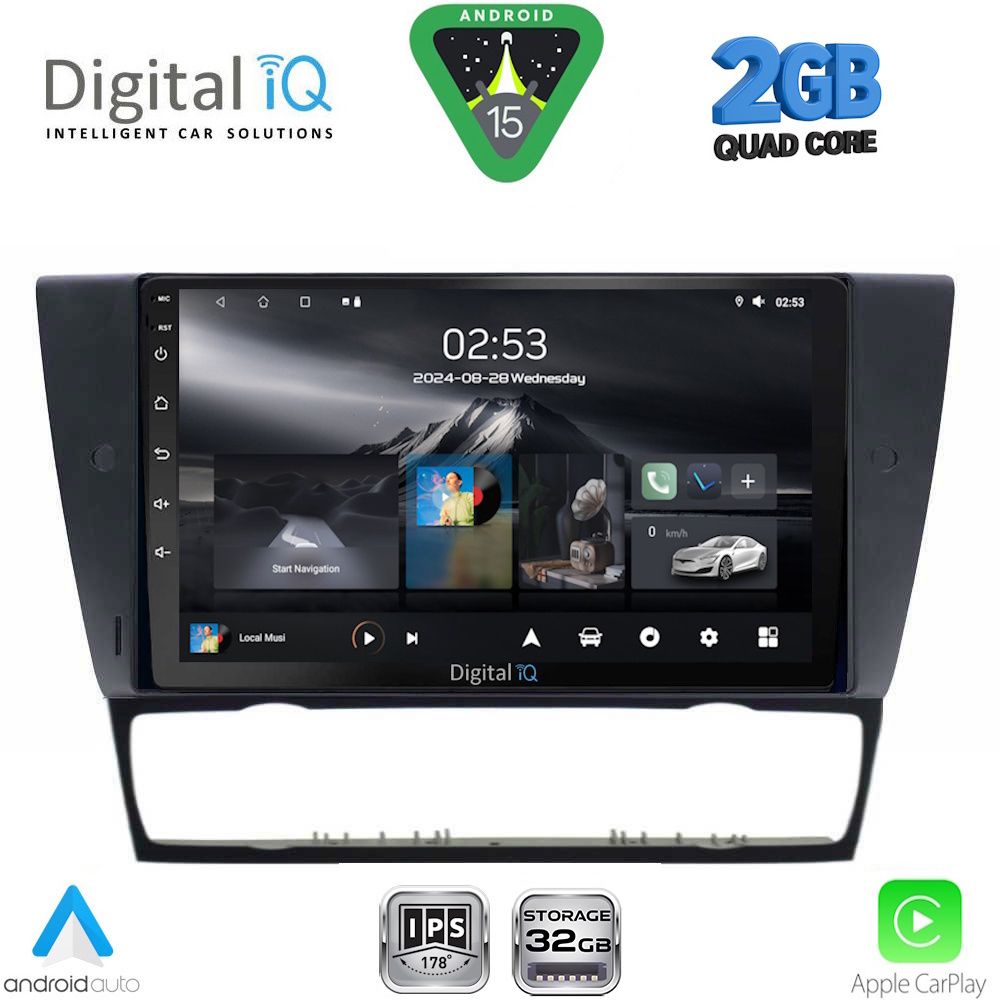 DIGITAL IQ RSD 1043_CPA (9inc) MULTIMEDIA TABLET for BMW E90-E91-E92-E93 mod. 2005-2012 DIGITAL IQ RSD 1043_CPA (9inc) MULTIMEDIA TABLET for BMW E90-E91-E92-E93 mod. 2005-2012