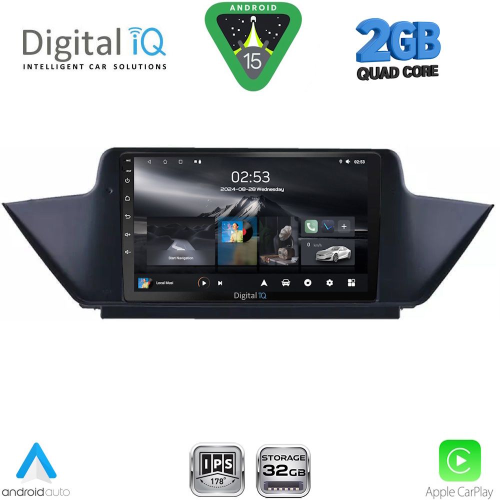 DIGITAL IQ RSD 1056_CPA (10inc) MULTIMEDIA TABLET for BMW X1 mod. 2009-2015 DIGITAL IQ RSD 1056_CPA (10inc) MULTIMEDIA TABLET for BMW X1 mod. 2009-2015