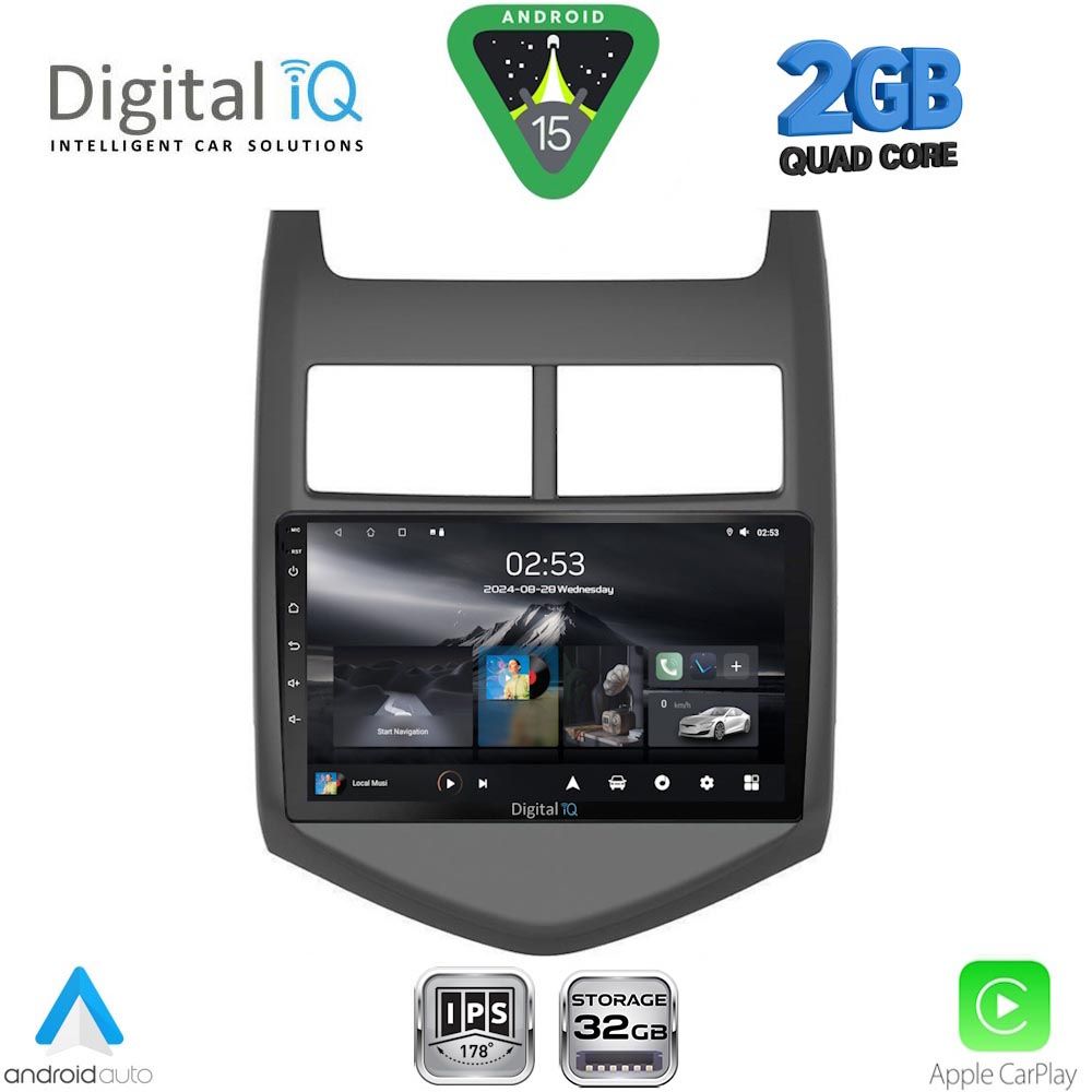 DIGITAL IQ RSD 1074_CPA (9inc) MULTIMEDIA TABLET for CHEVROLET AVEO mod. 2011-2014 DIGITAL IQ RSD 1074_CPA (9inc) MULTIMEDIA TABLET for CHEVROLET AVEO mod. 2011-2014