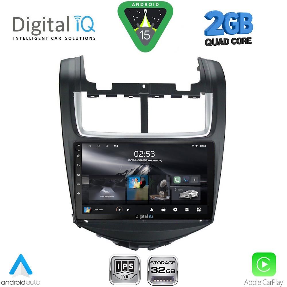 DIGITAL IQ RSD 1075_CPA (9inc) MULTIMEDIA TABLET for CHEVROLET AVEO mod. 2014-2017 DIGITAL IQ RSD 1075_CPA (9inc) MULTIMEDIA TABLET for CHEVROLET AVEO mod. 2014-2017