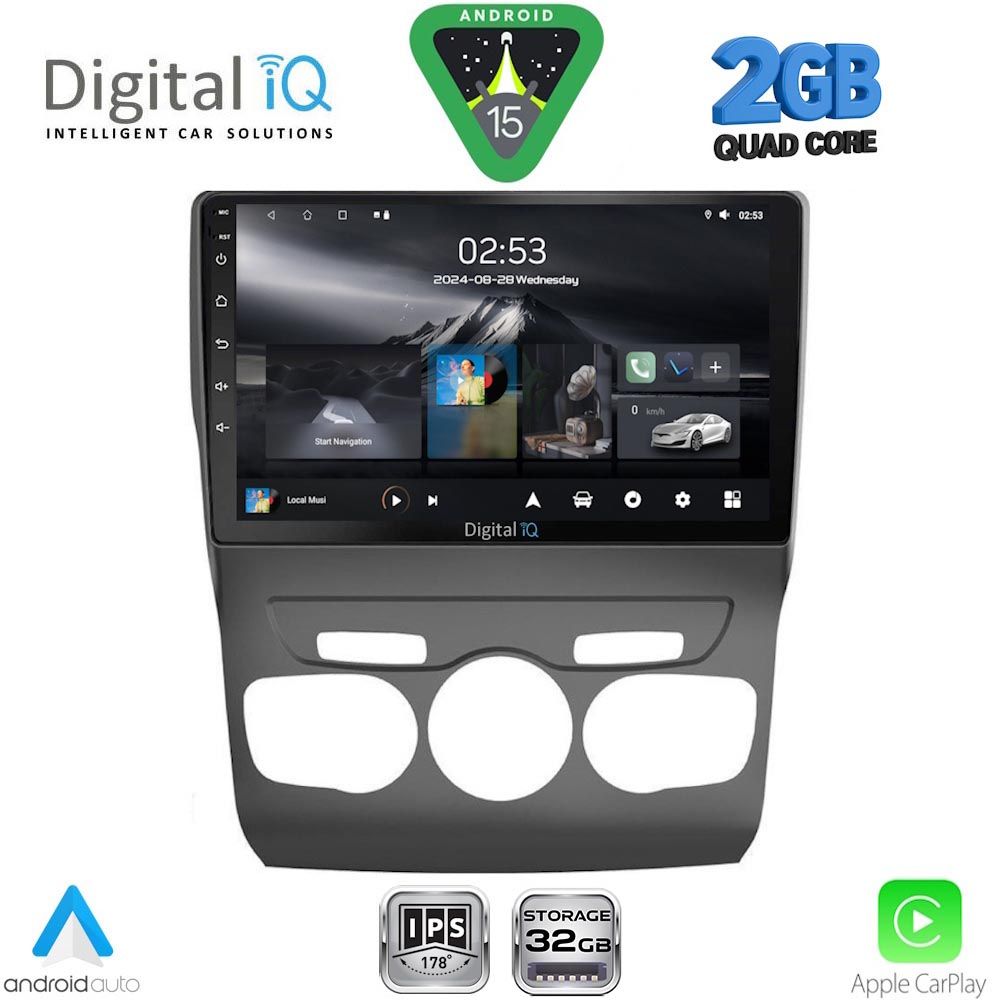 DIGITAL IQ RSD 1085_CPA (10inc) MULTIMEDIA TABLET for CITROEN C4 -DS4 mod. 2011-2018 DIGITAL IQ RSD 1085_CPA (10inc) MULTIMEDIA TABLET for CITROEN C4 -DS4 mod. 2011-2018