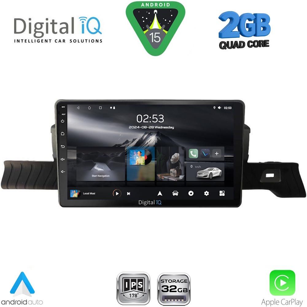 DIGITAL IQ RSD 1094_CPA (9inc) MULTIMEDIA TABLET for CITROEN C3 mod. 2024-2026 DIGITAL IQ RSD 1094_CPA (9inc) MULTIMEDIA TABLET for CITROEN C3 mod. 2024-2026