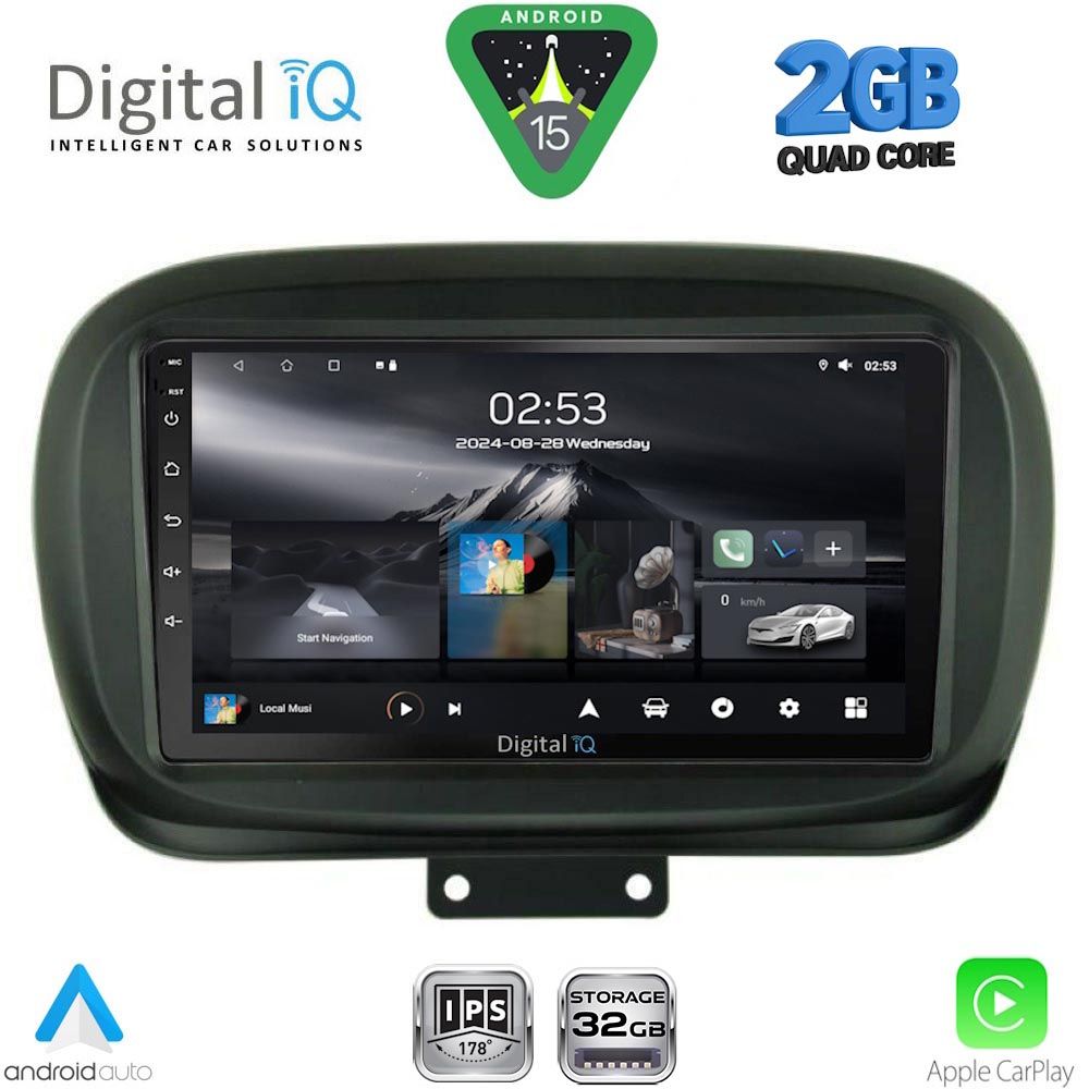 DIGITAL IQ RSD 1134_CPA (9inc) MULTIMEDIA TABLET for FIAT 500Χ mod. 2014-2024 DIGITAL IQ RSD 1134_CPA (9inc) MULTIMEDIA TABLET for FIAT 500Χ mod. 2014-2024