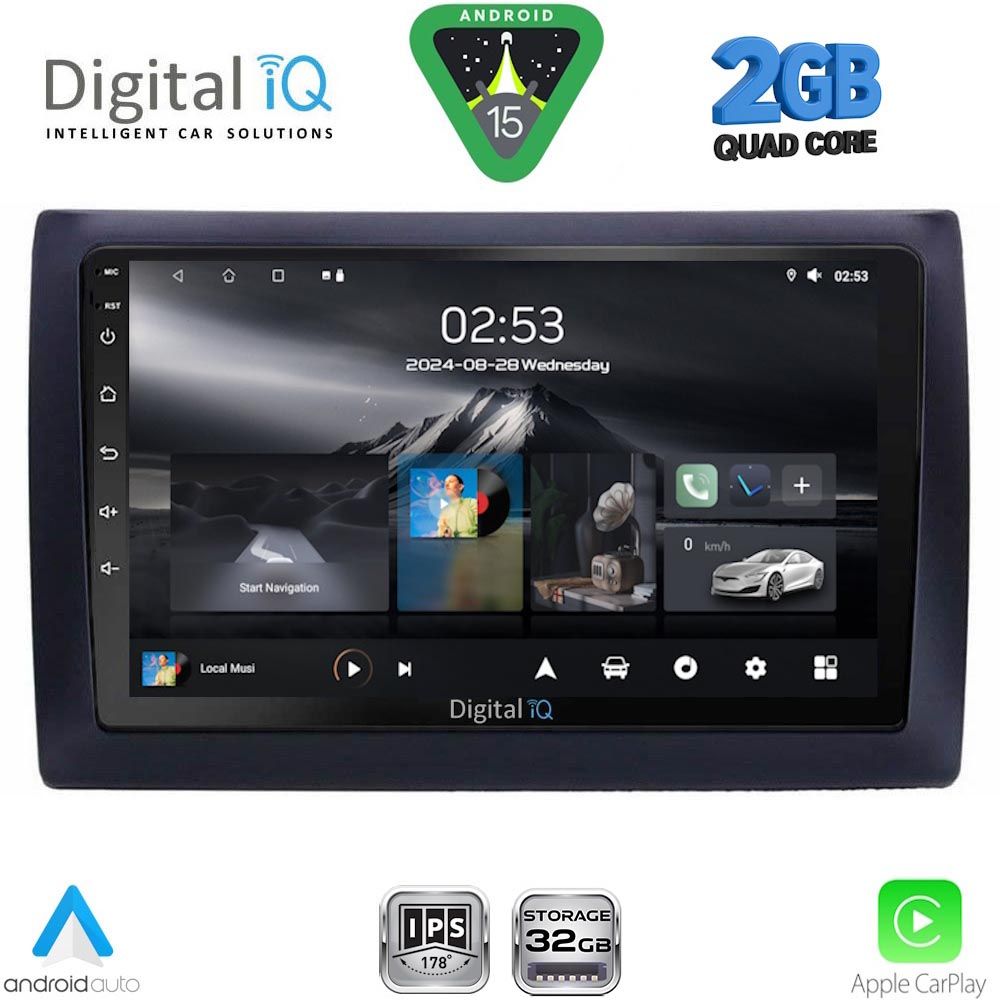 DIGITAL IQ RSD 1145_CPA (9inc) MULTIMEDIA TABLET for FIAT STILO mod. 2001-2007 DIGITAL IQ RSD 1145_CPA (9inc) MULTIMEDIA TABLET for FIAT STILO mod. 2001-2007