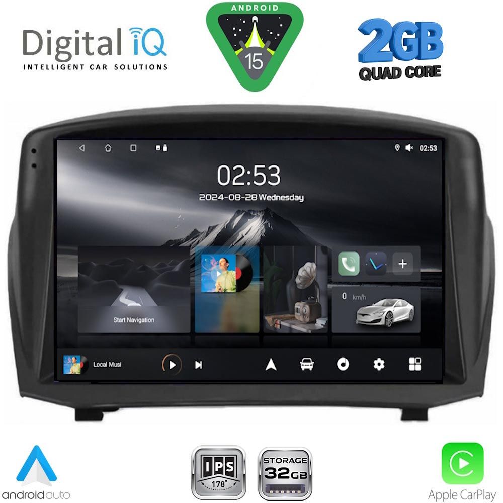 DIGITAL IQ RSD 1154B_CPA (9inc) MULTIMEDIA TABLET for FORD FIESTA mod. 2008-2017 DIGITAL IQ RSD 1154B_CPA (9inc) MULTIMEDIA TABLET for FORD FIESTA mod. 2008-2017