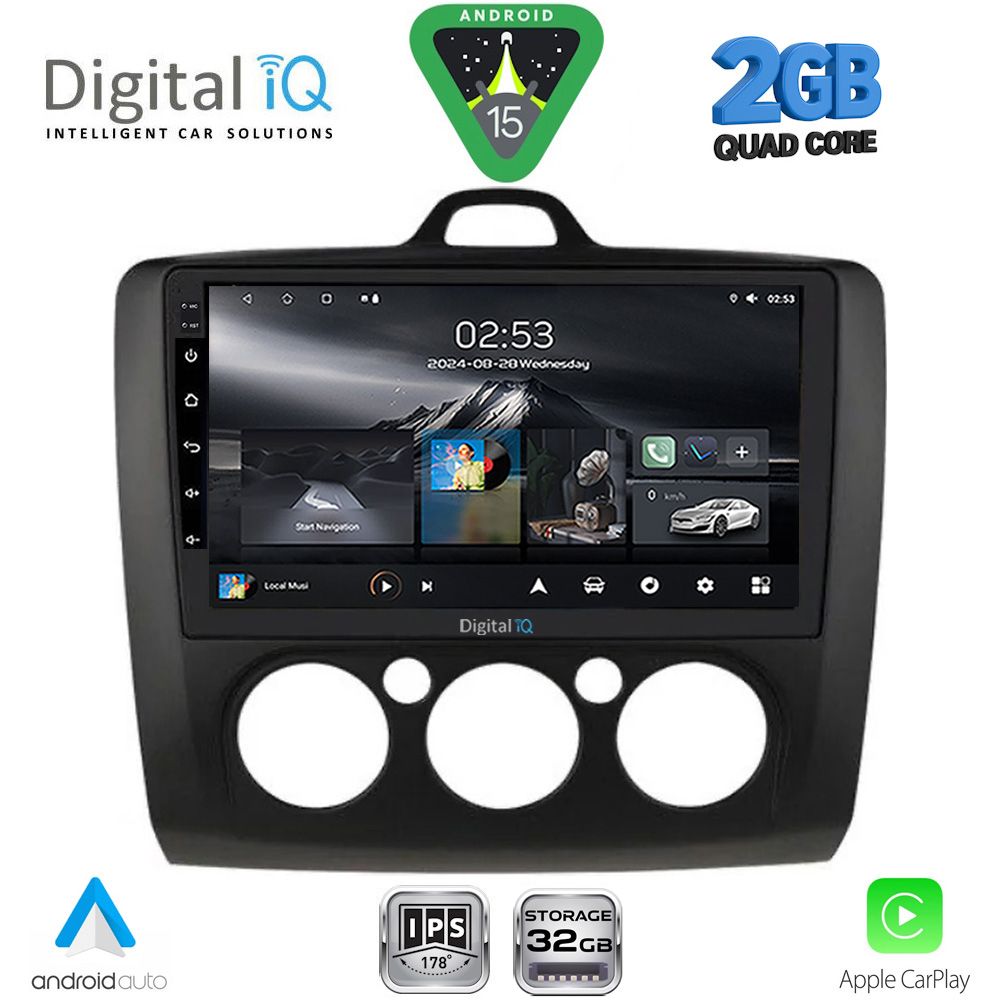 DIGITAL IQ RSD 1156BL_CPA A/C (9inc) MULTIMEDIA TABLET for FORD FOCUS mod. 2005-2012 (BLACK) DIGITAL IQ RSD 1156BL_CPA A/C (9inc) MULTIMEDIA TABLET for FORD FOCUS mod. 2005-2012 (BLACK)