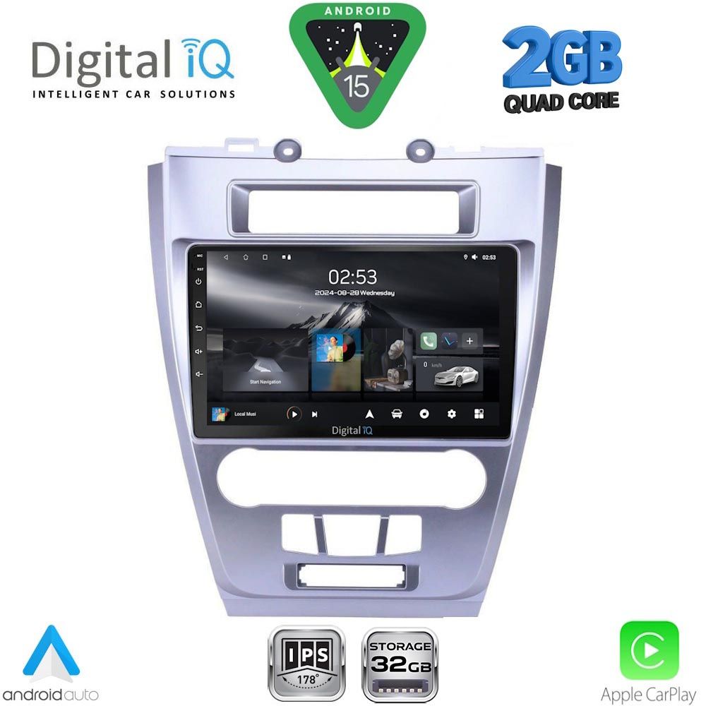 DIGITAL IQ RSD 1159_CPA (10inc) MULTIMEDIA TABLET for FORD FUSION mod. 2012-2017 DIGITAL IQ RSD 1159_CPA (10inc) MULTIMEDIA TABLET for FORD FUSION mod. 2012-2017
