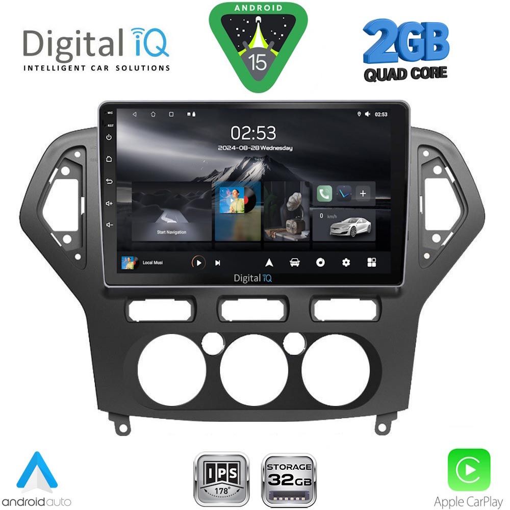 DIGITAL IQ RSD 1162_CPA A/C (10inc) MULTIMEDIA TABLET for FORD MONDEO mod. 2007-2011 DIGITAL IQ RSD 1162_CPA A/C (10inc) MULTIMEDIA TABLET for FORD MONDEO mod. 2007-2011