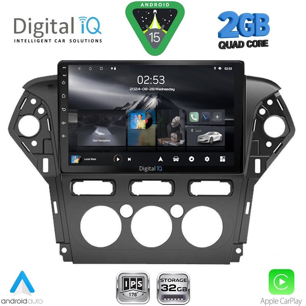 DIGITAL IQ RSD 1163_CPA A/C (10inc) MULTIMEDIA TABLET for FORD MONDEO mod. 2011-2013 DIGITAL IQ RSD 1163_CPA A/C (10inc) MULTIMEDIA TABLET for FORD MONDEO mod. 2011-2013
