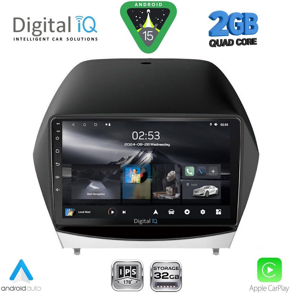 DIGITAL IQ RSD 1235_CPA (10inc) MULTIMEDIA TABLET for HYUNDAI iX35 mod. 2010-2015 DIGITAL IQ RSD 1235_CPA (10inc) MULTIMEDIA TABLET for HYUNDAI iX35 mod. 2010-2015