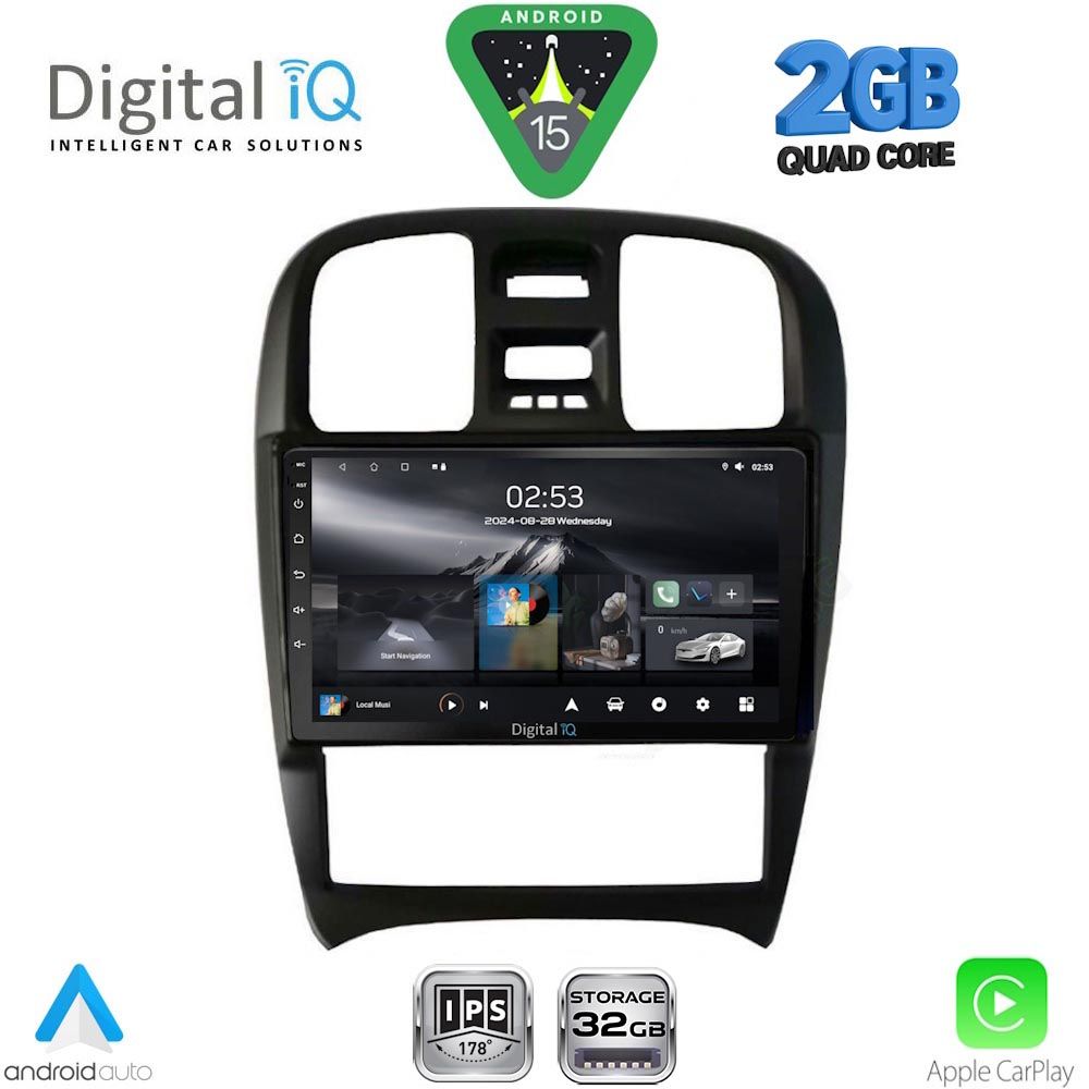DIGITAL IQ RSD 1247_CPA (9inc) MULTIMEDIA TABLET for HYUNDAI SONATA mod. 2000-2006 DIGITAL IQ RSD 1247_CPA (9inc) MULTIMEDIA TABLET for HYUNDAI SONATA mod. 2000-2006