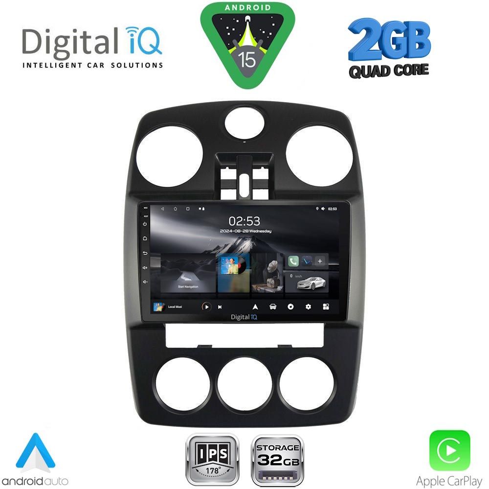 DIGITAL IQ RSD 1287_CPA (9inc) MULTIMEDIA for CHRYSLER PT CRUISER mod. 2005-2010 DIGITAL IQ RSD 1287_CPA (9inc) MULTIMEDIA for CHRYSLER PT CRUISER mod. 2005-2010